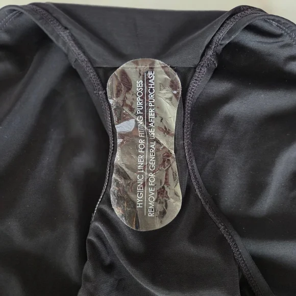 NWT Torrid 4X Black Slim Fix Underwire Strappy Back One Piece Swimsuit Slimming - Picture 9 of 12